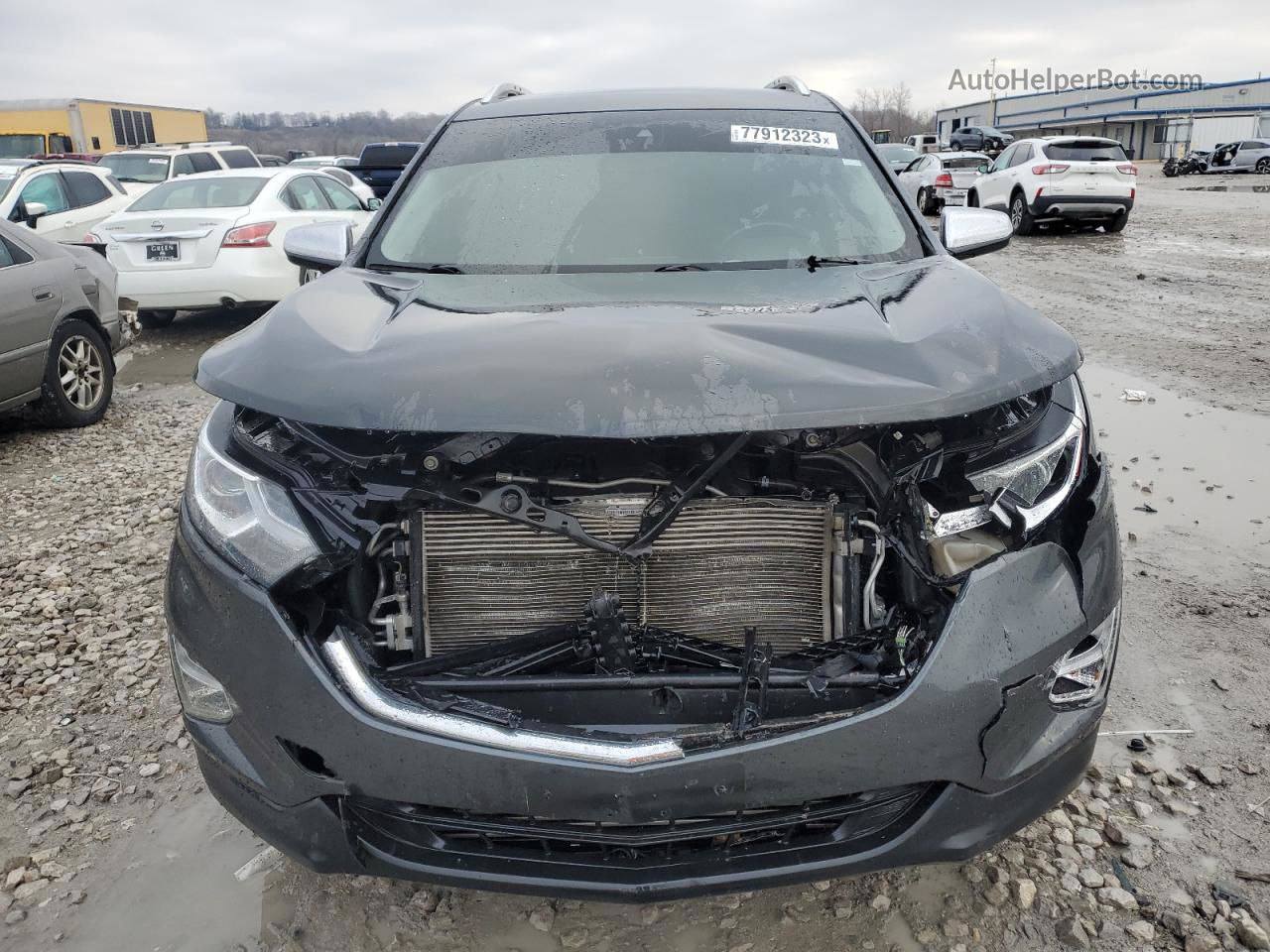 2018 Chevrolet Equinox Premier Charcoal vin: 2GNAXVEV0J6184440