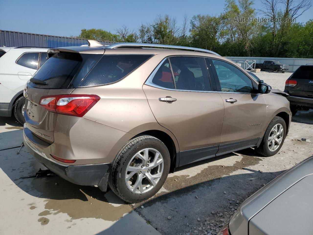 2018 Chevrolet Equinox Premier Tan vin: 2GNAXVEV0J6221213