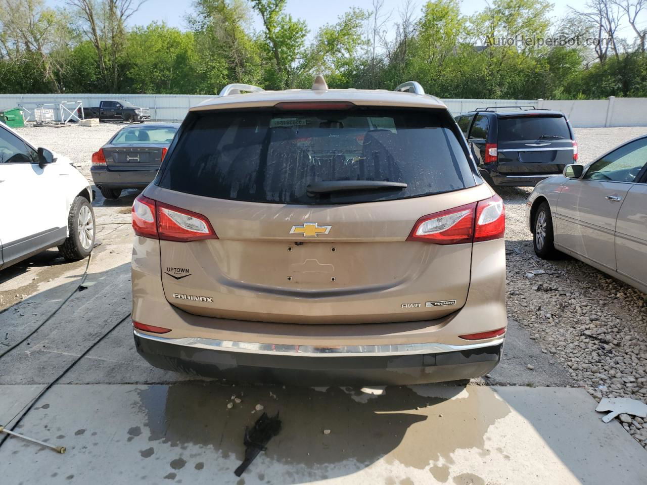 2018 Chevrolet Equinox Premier Tan vin: 2GNAXVEV0J6221213