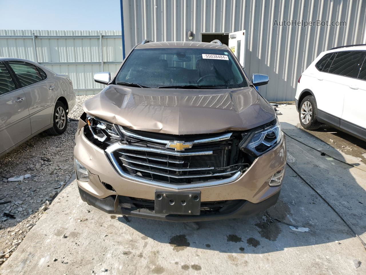 2018 Chevrolet Equinox Premier Tan vin: 2GNAXVEV0J6221213