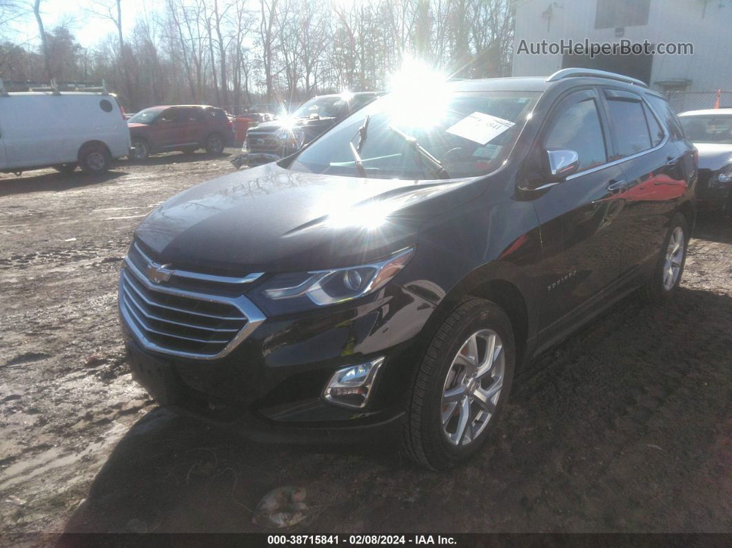 2018 Chevrolet Equinox Premier Black vin: 2GNAXVEV1J6247562