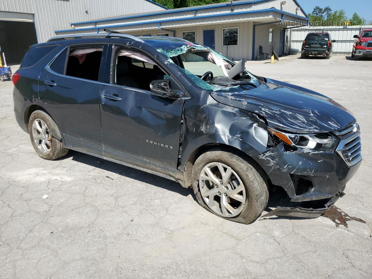 2018 Chevrolet Equinox Premier Угольный vin: 2GNAXVEV5J6233230