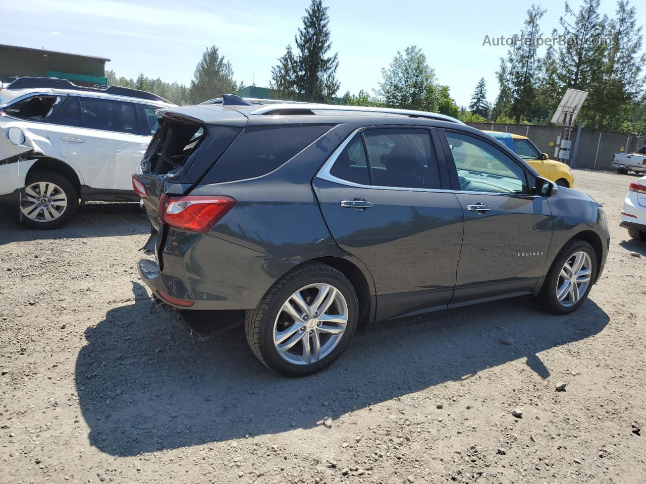 2018 Chevrolet Equinox Premier Угольный vin: 2GNAXVEV9J6106867