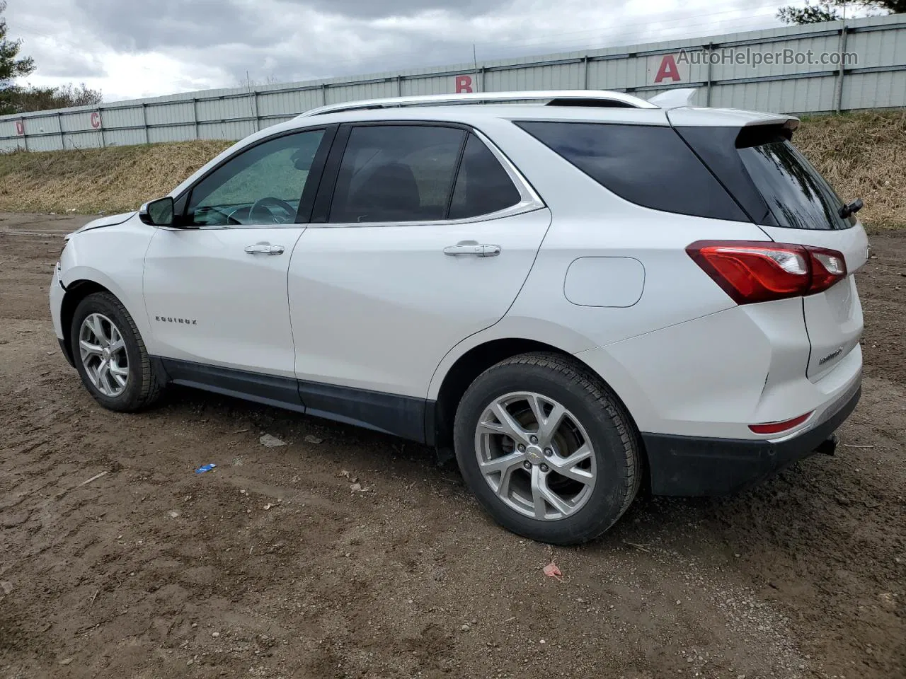 2018 Chevrolet Equinox Premier White vin: 2GNAXVEV9J6307961