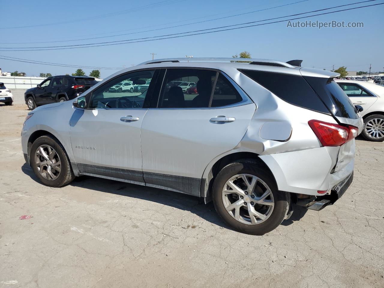 2019 Chevrolet Equinox Lt Серебряный vin: 2GNAXVEX8K6158980