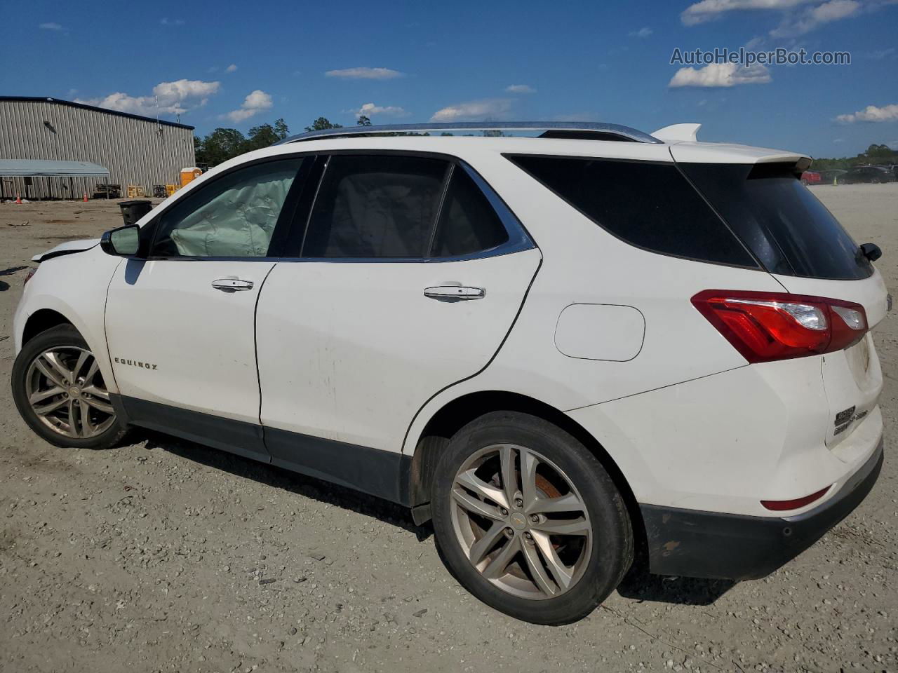 2018 Chevrolet Equinox Premier White vin: 2GNAXWEXXJ6303036