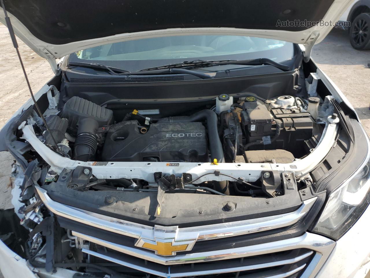 2019 Chevrolet Equinox Premier White vin: 2GNAXXEV0K6241958