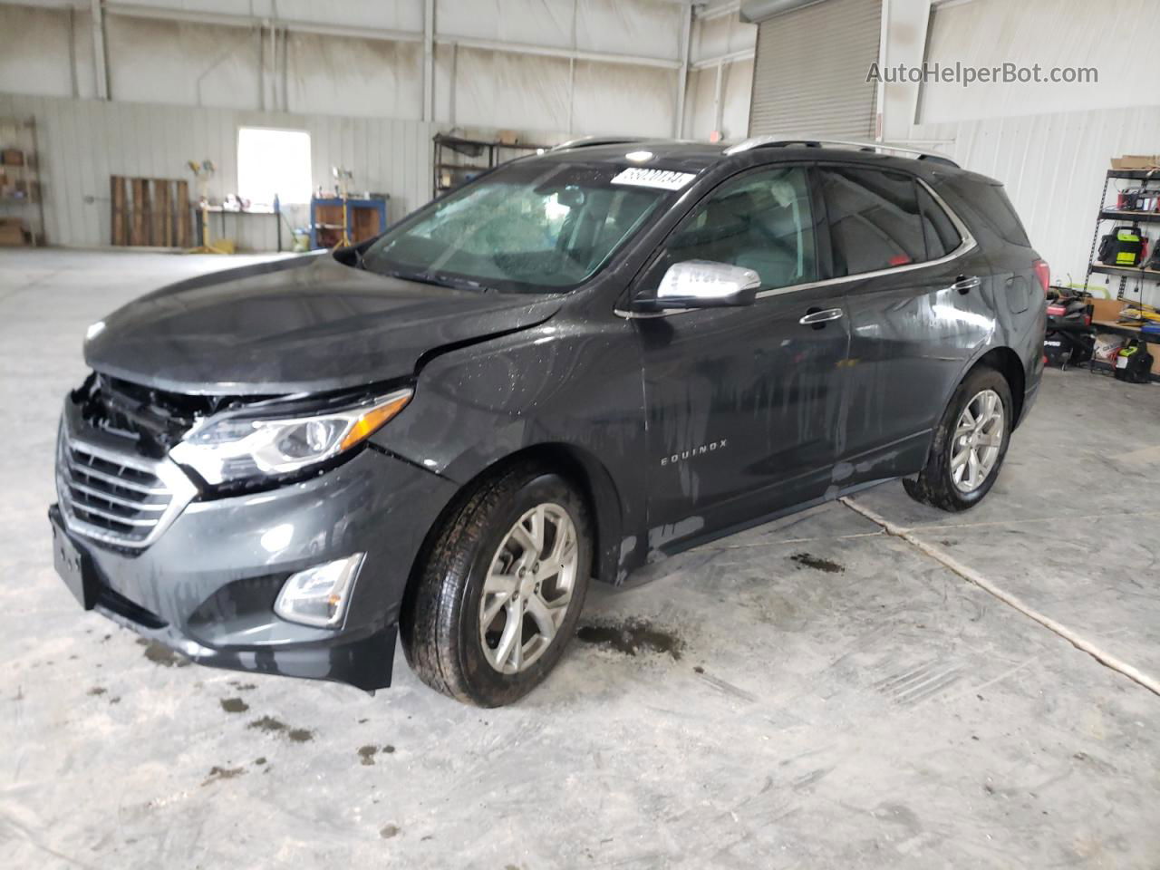 2019 Chevrolet Equinox Premier Gray vin: 2GNAXXEV2K6144275