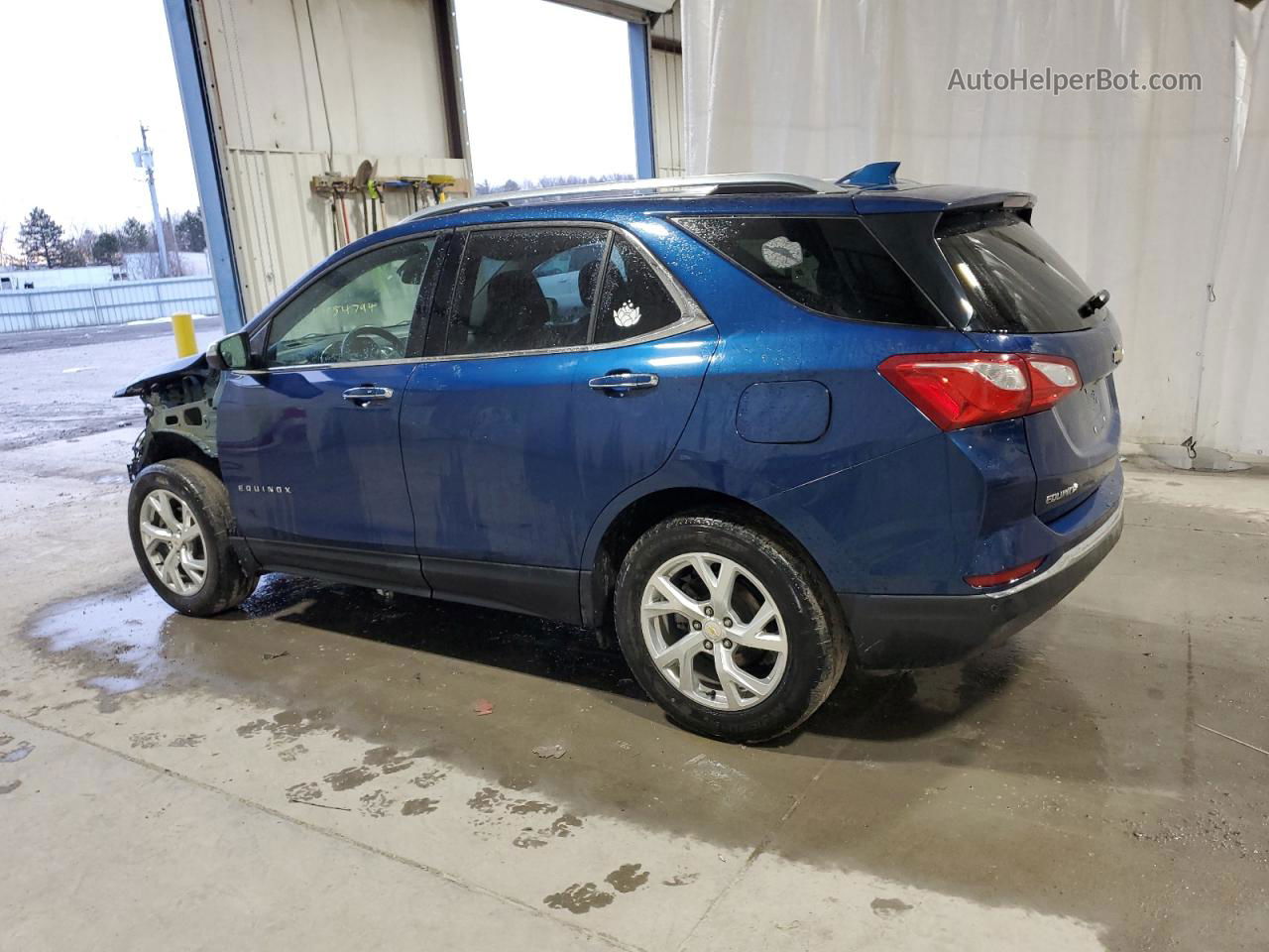 2020 Chevrolet Equinox Premier Синий vin: 2GNAXXEV5L6211131