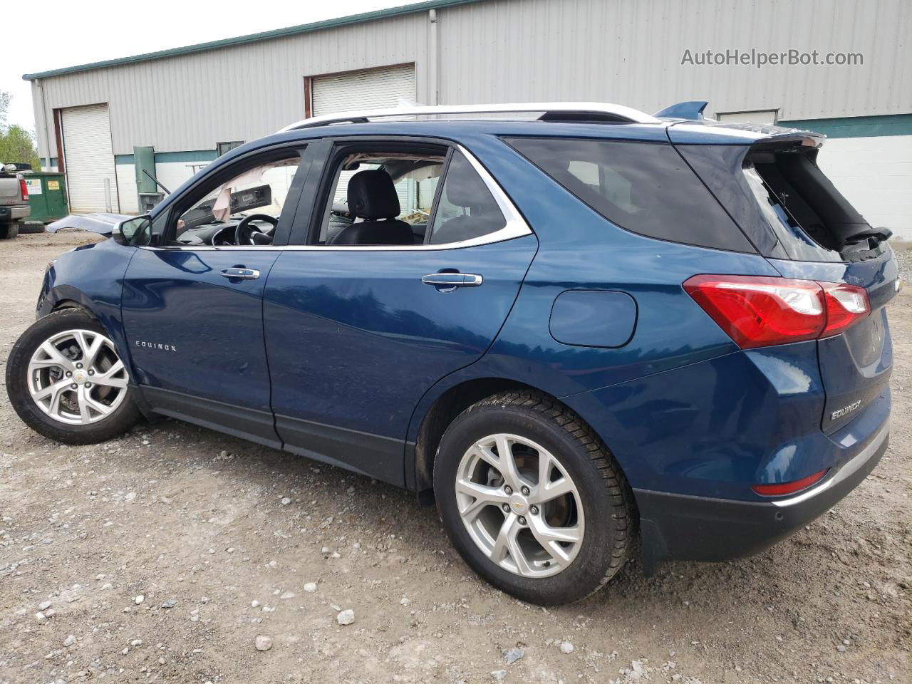 2020 Chevrolet Equinox Premier Синий vin: 2GNAXXEV6L6274643