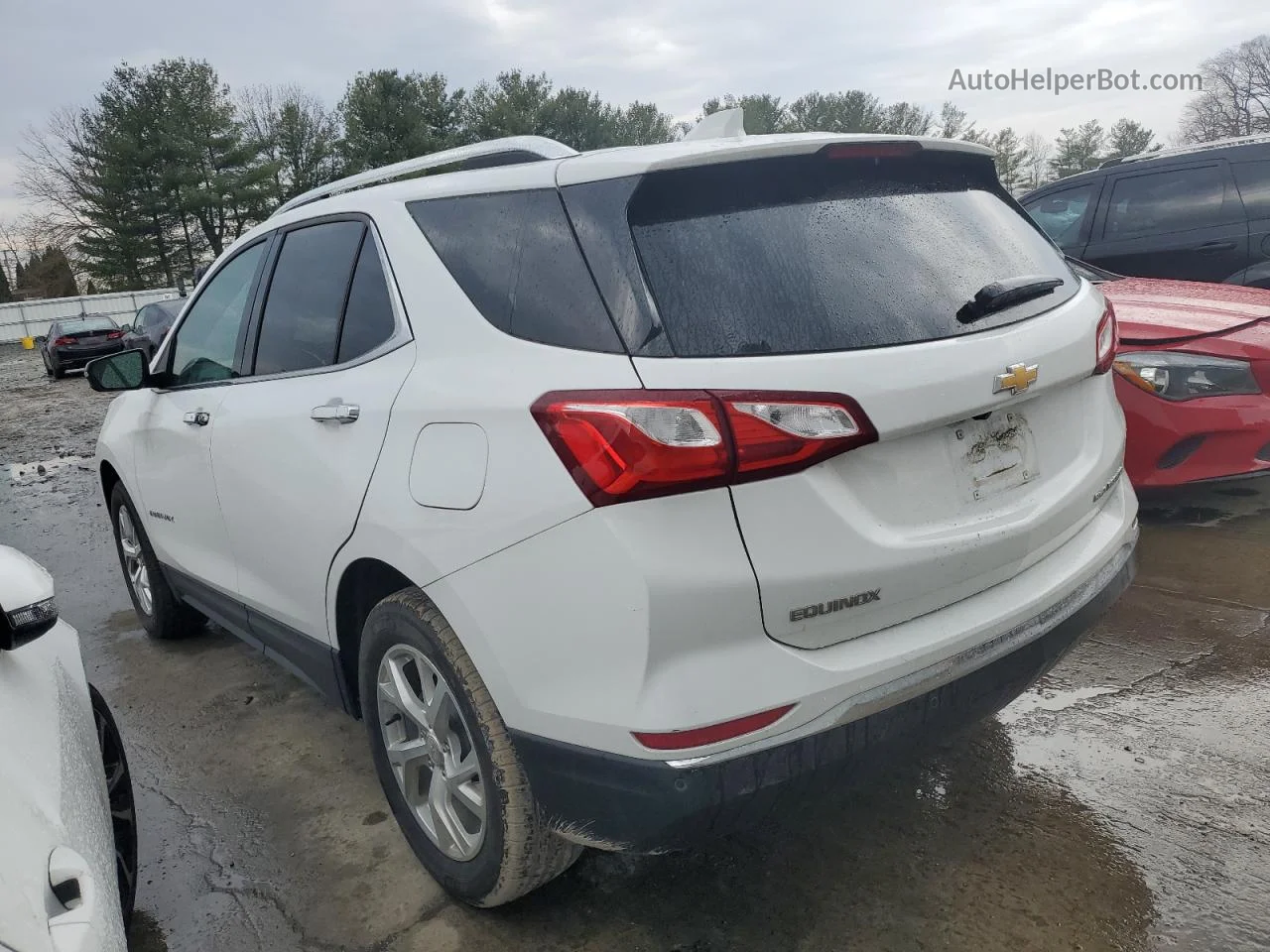 2020 Chevrolet Equinox Premier White vin: 2GNAXXEV8L6245595