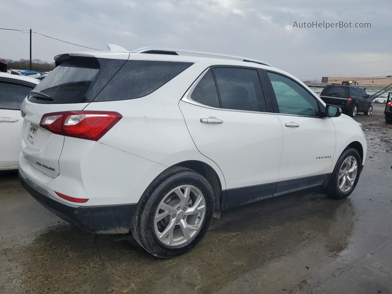 2020 Chevrolet Equinox Premier White vin: 2GNAXXEV8L6245595