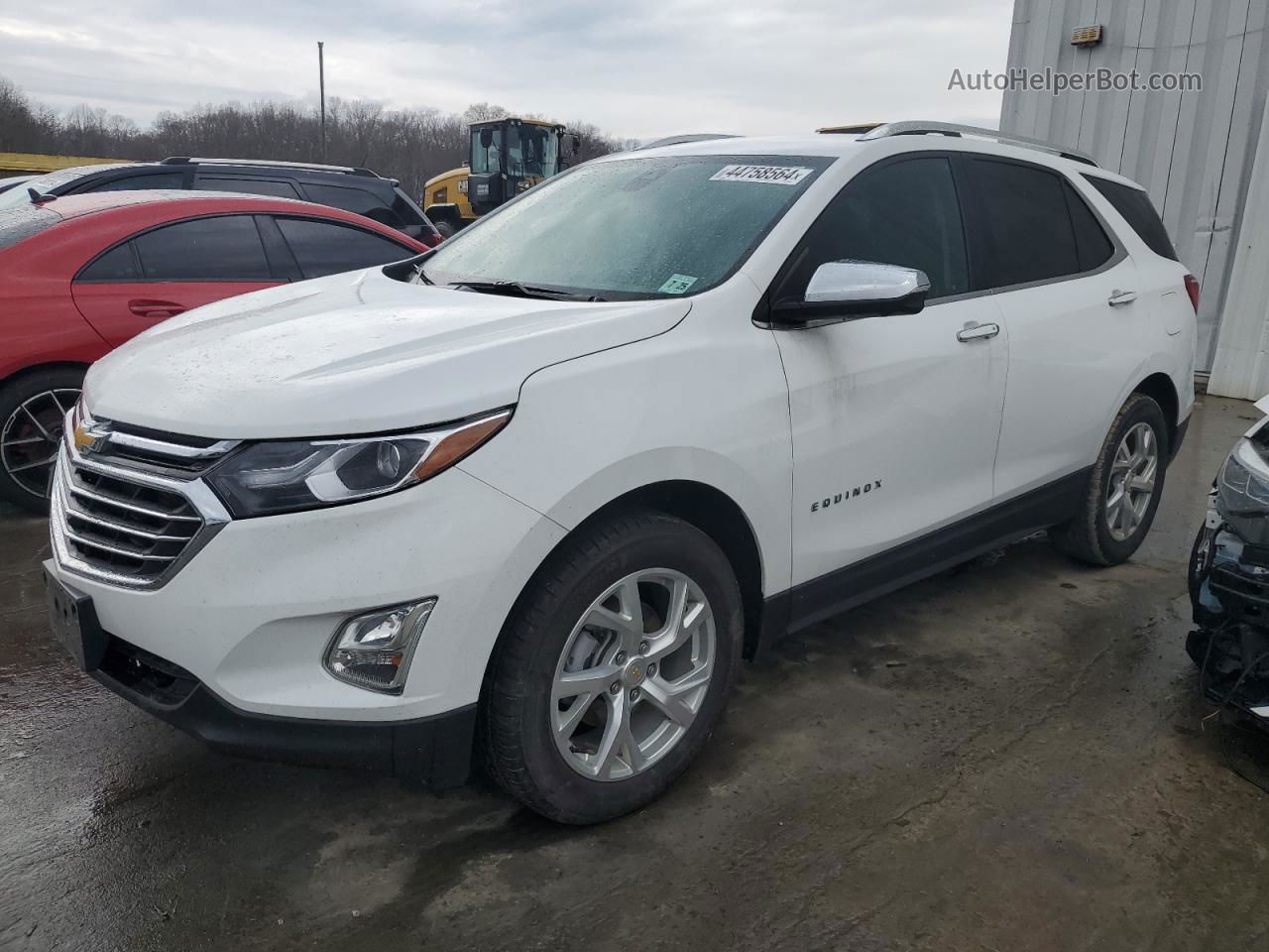 2020 Chevrolet Equinox Premier White vin: 2GNAXXEV8L6245595