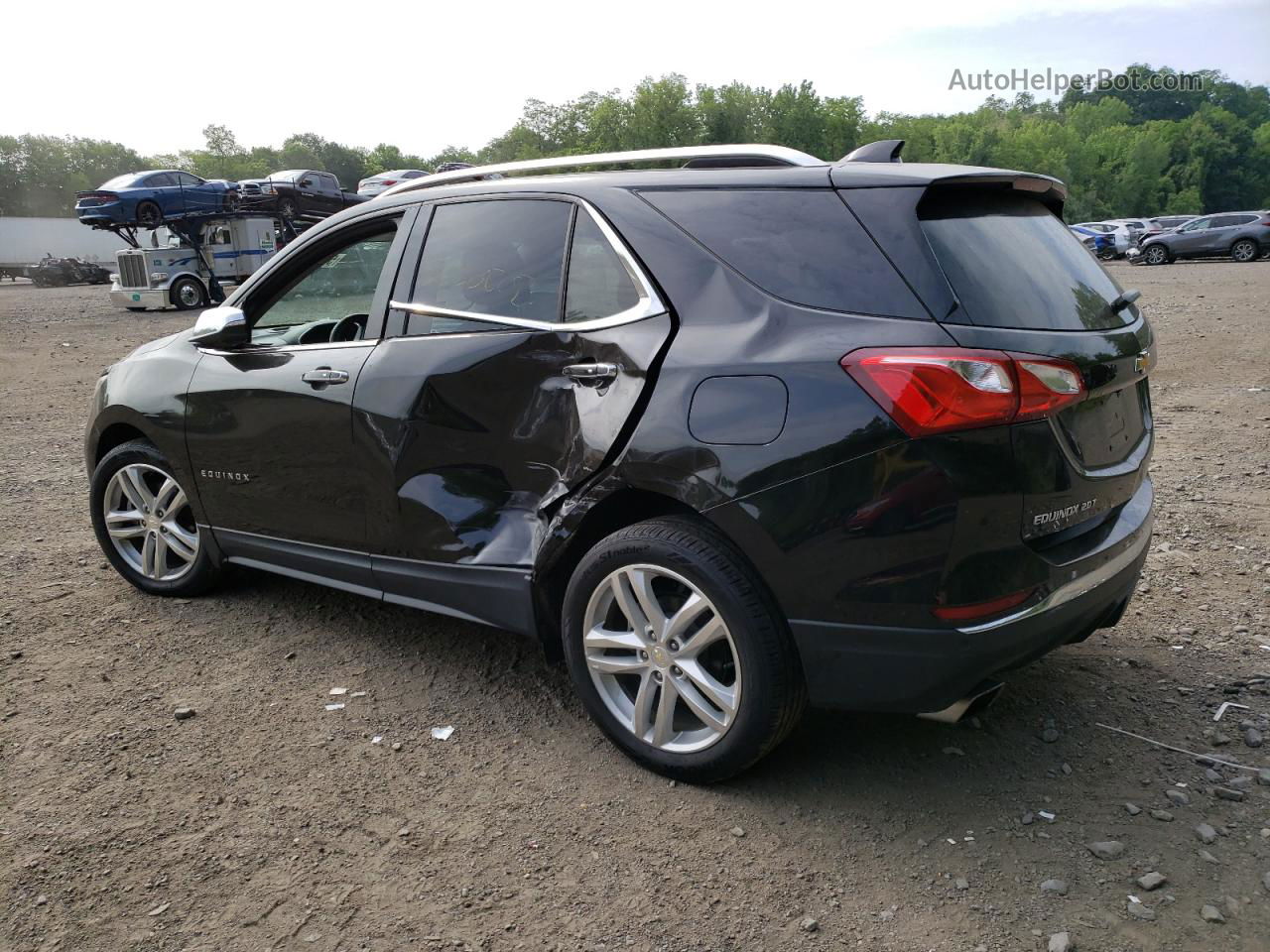 2019 Chevrolet Equinox Premier Black vin: 2GNAXYEX7K6102725