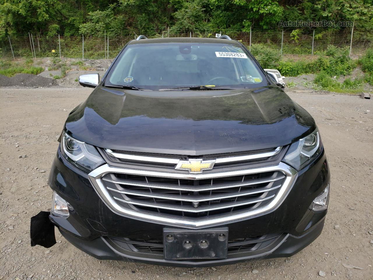 2019 Chevrolet Equinox Premier Black vin: 2GNAXYEX7K6102725