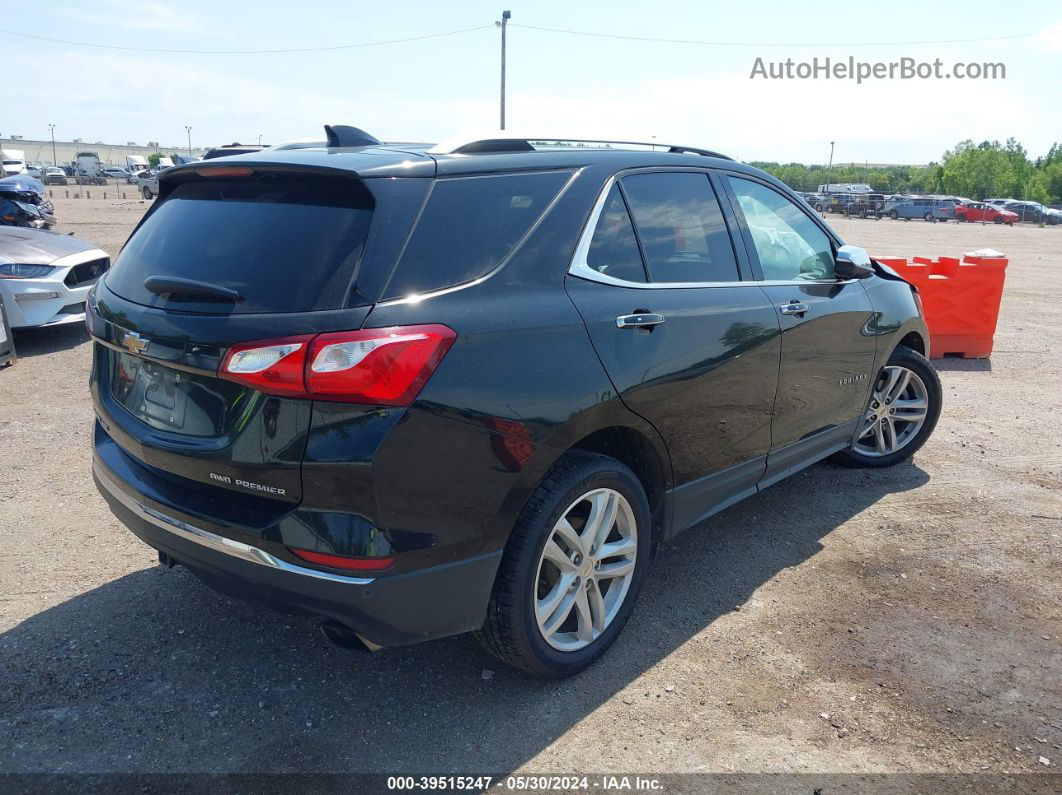 2019 Chevrolet Equinox Premier Black vin: 2GNAXYEX7K6200041