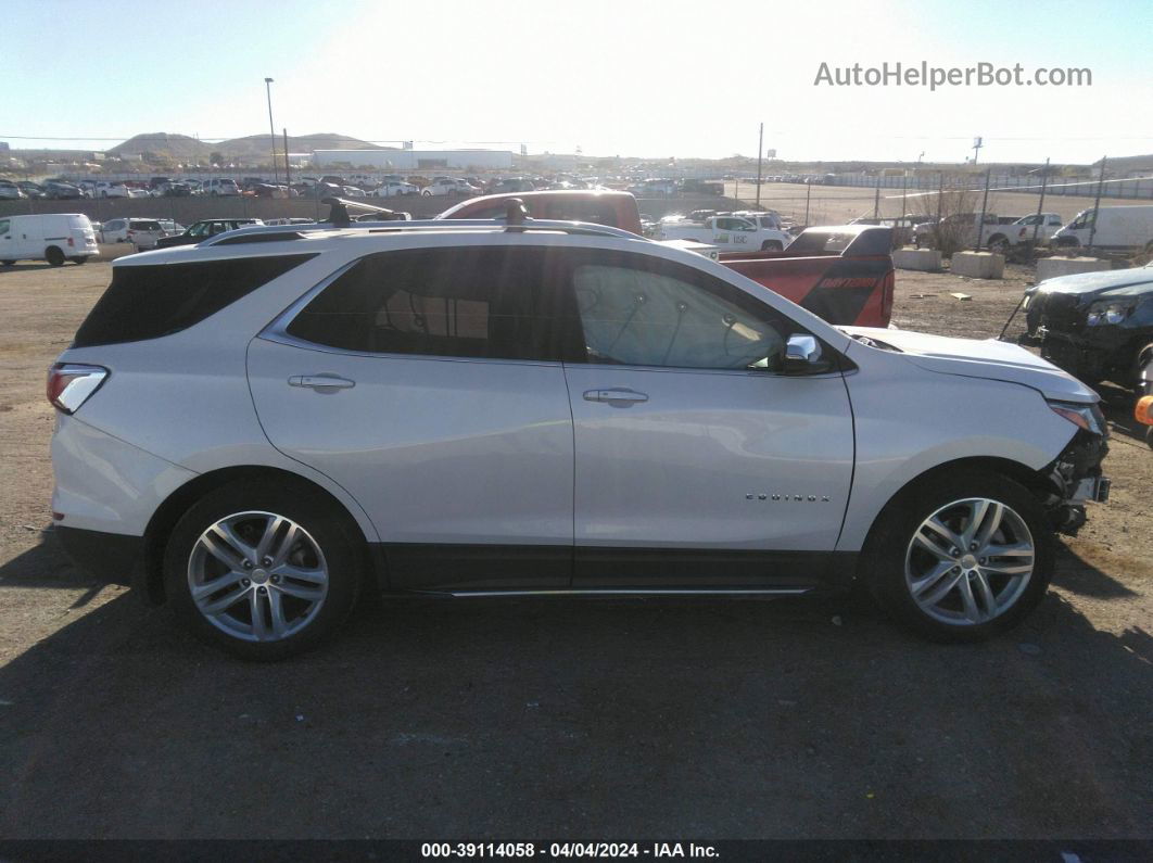 2019 Chevrolet Equinox Premier White vin: 2GNAXYEX8K6113328