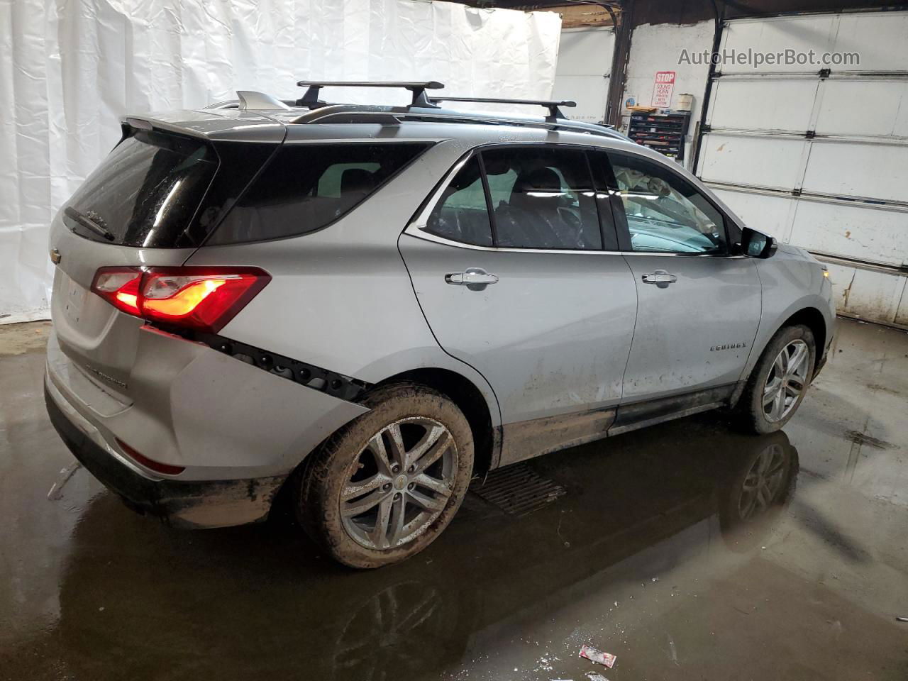 2019 Chevrolet Equinox Premier Silver vin: 2GNAXYEX8K6153375