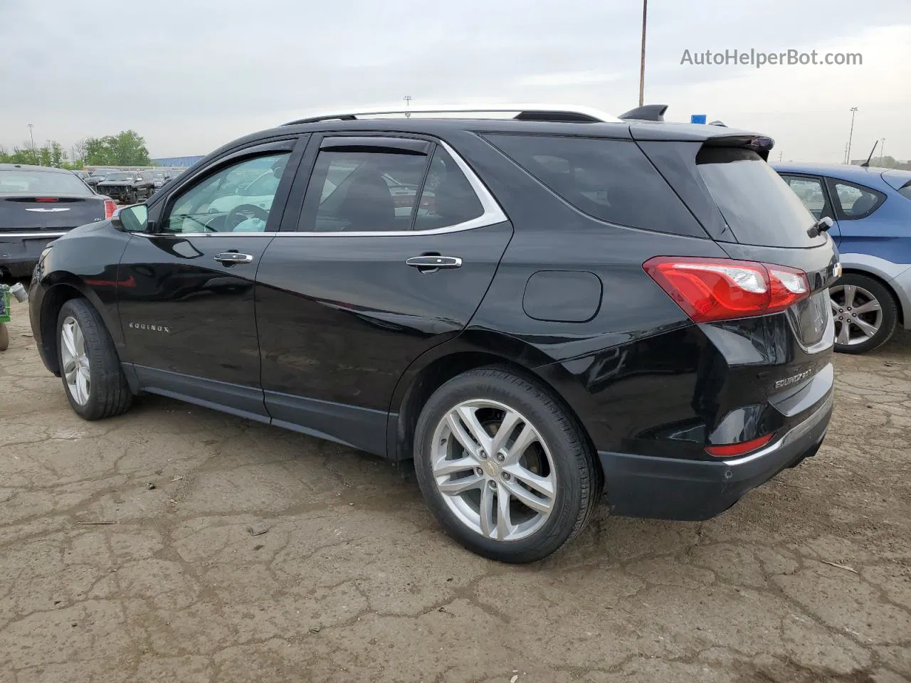 2019 Chevrolet Equinox Premier Черный vin: 2GNAXYEX8K6245389