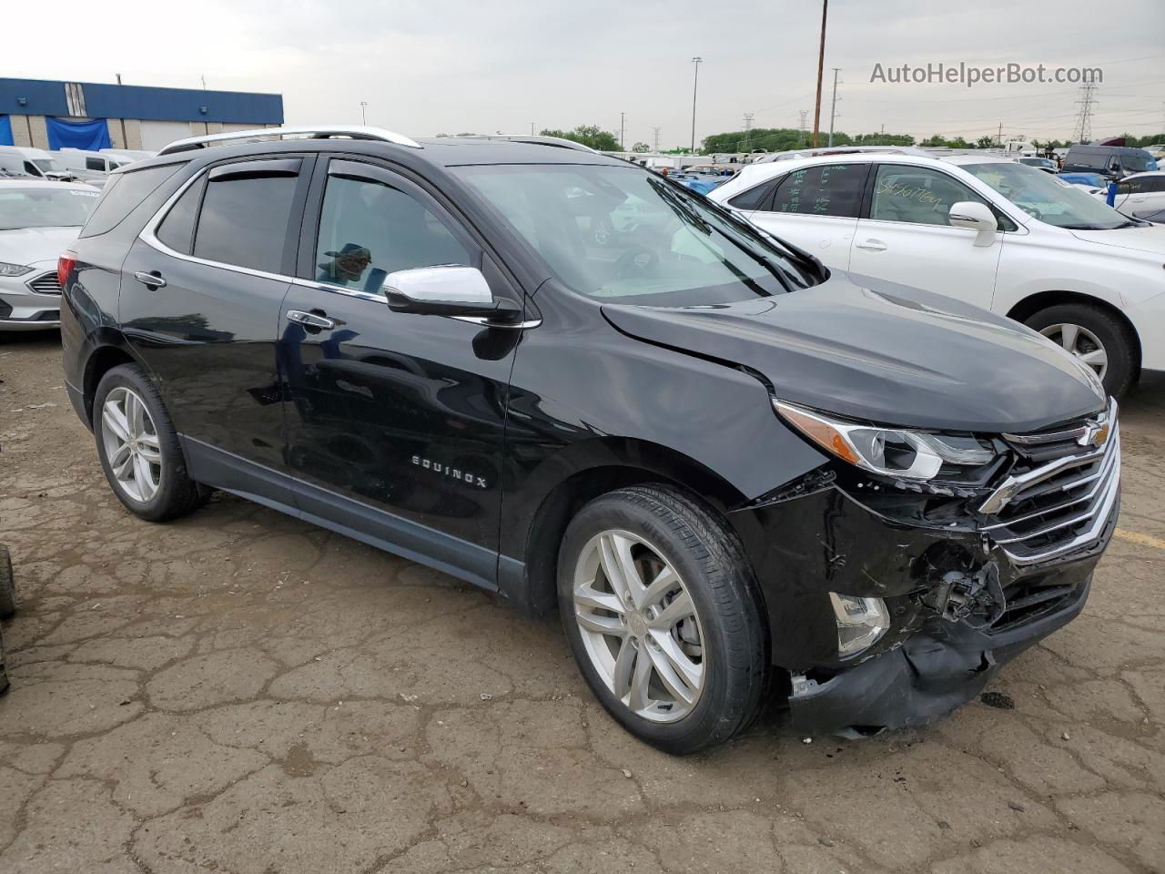 2019 Chevrolet Equinox Premier Черный vin: 2GNAXYEX8K6245389