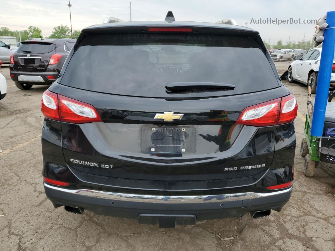 2019 Chevrolet Equinox Premier Черный vin: 2GNAXYEX8K6245389