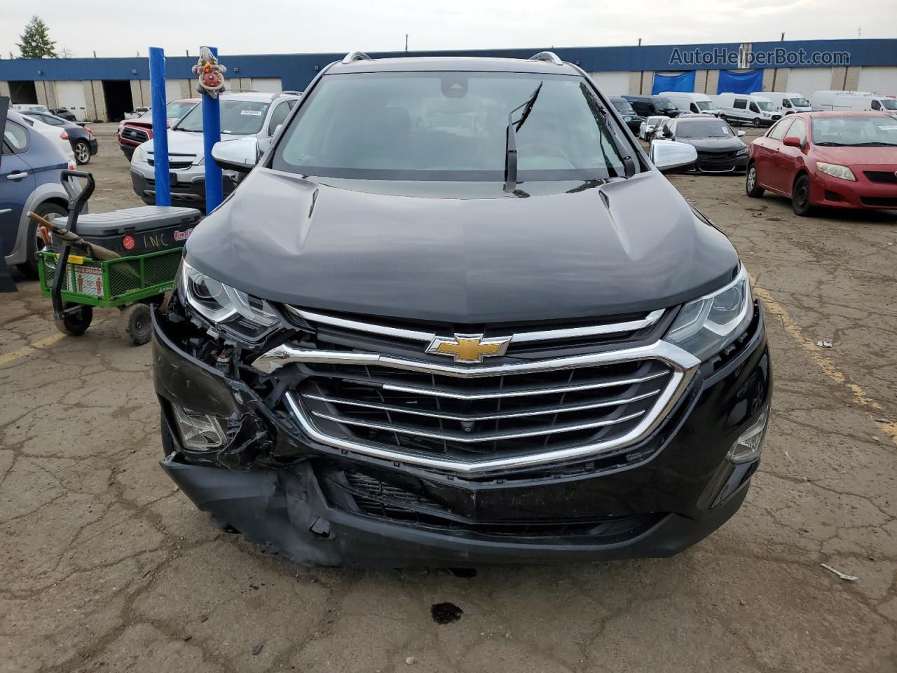 2019 Chevrolet Equinox Premier Черный vin: 2GNAXYEX8K6245389