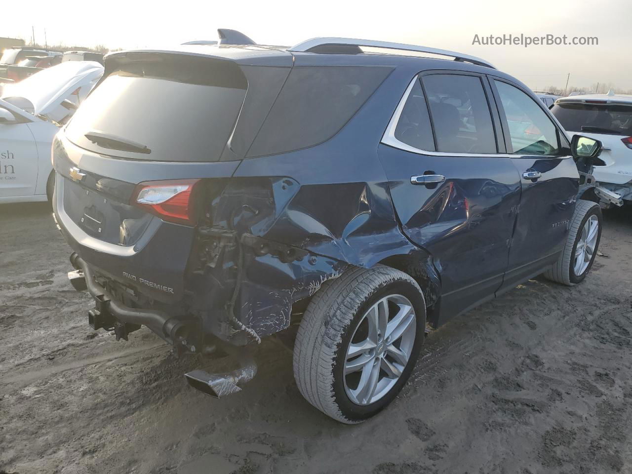 2020 Chevrolet Equinox Premier Blue vin: 2GNAXYEXXL6173936