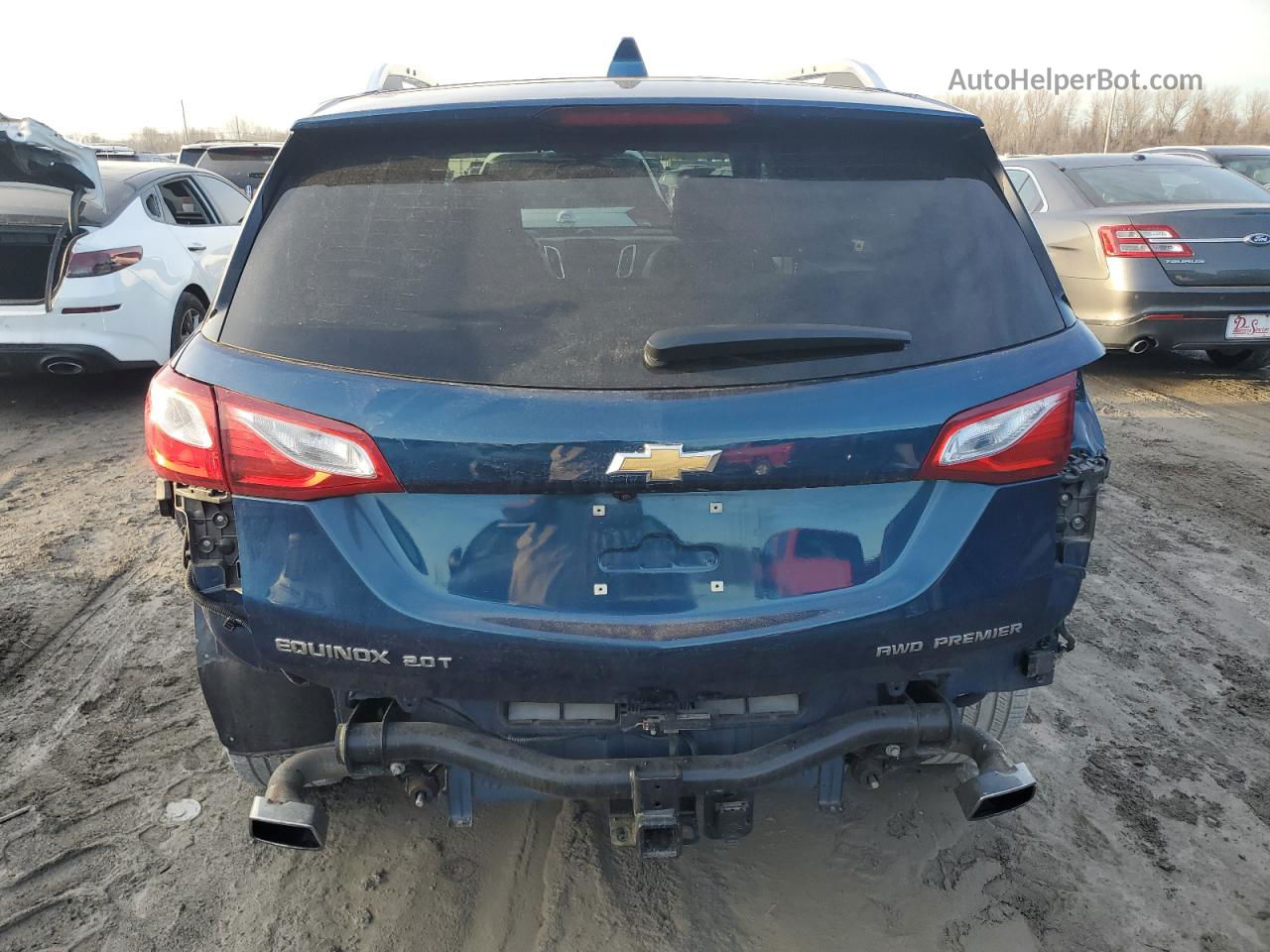 2020 Chevrolet Equinox Premier Blue vin: 2GNAXYEXXL6173936