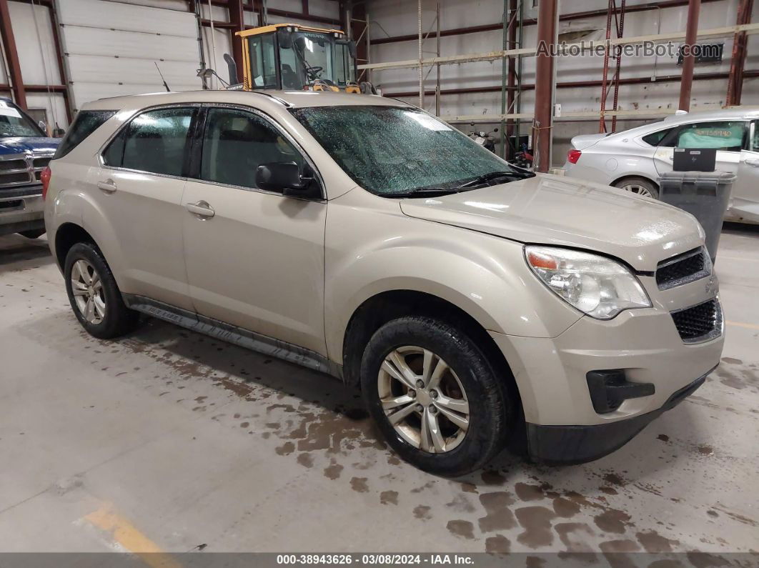 2012 Chevrolet Equinox Ls Золотой vin: 2GNFLCEK0C6167426