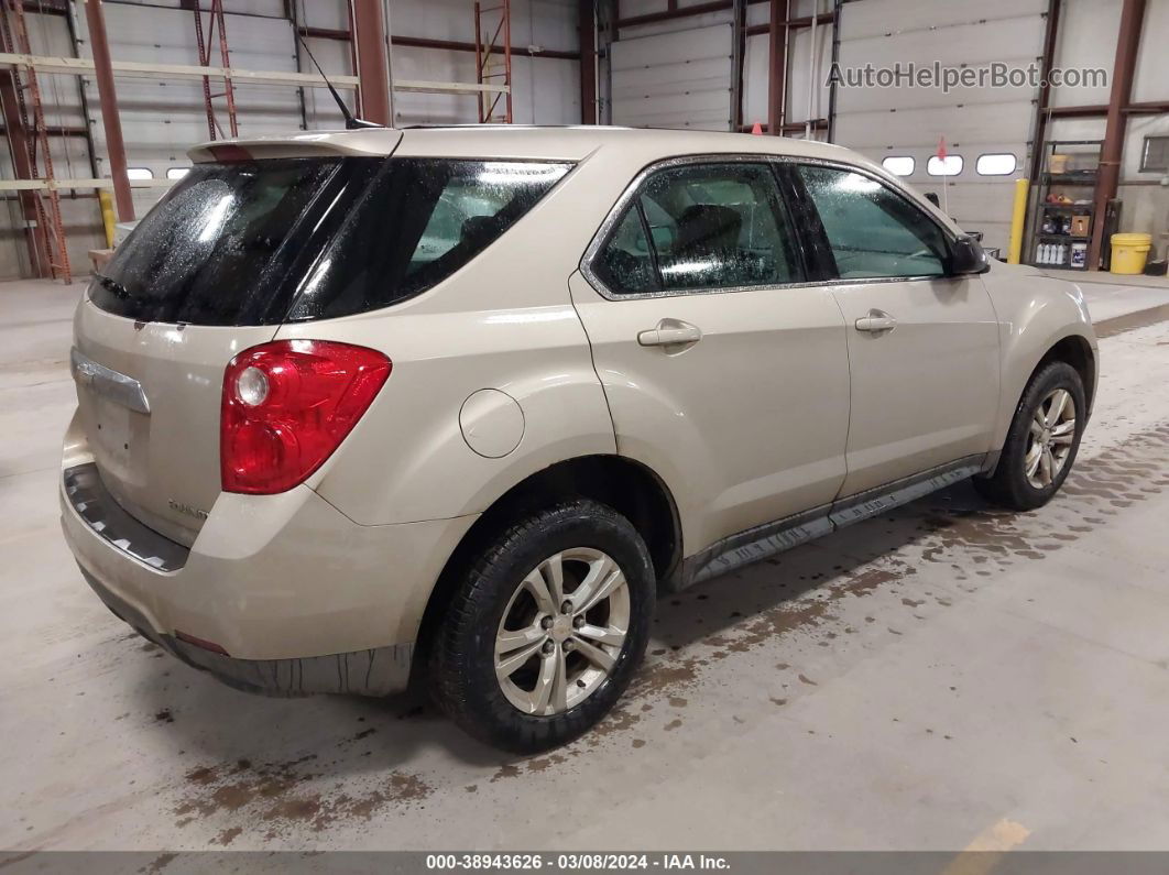 2012 Chevrolet Equinox Ls Gold vin: 2GNFLCEK0C6167426