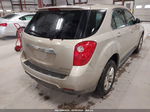 2012 Chevrolet Equinox Ls Золотой vin: 2GNFLCEK0C6167426