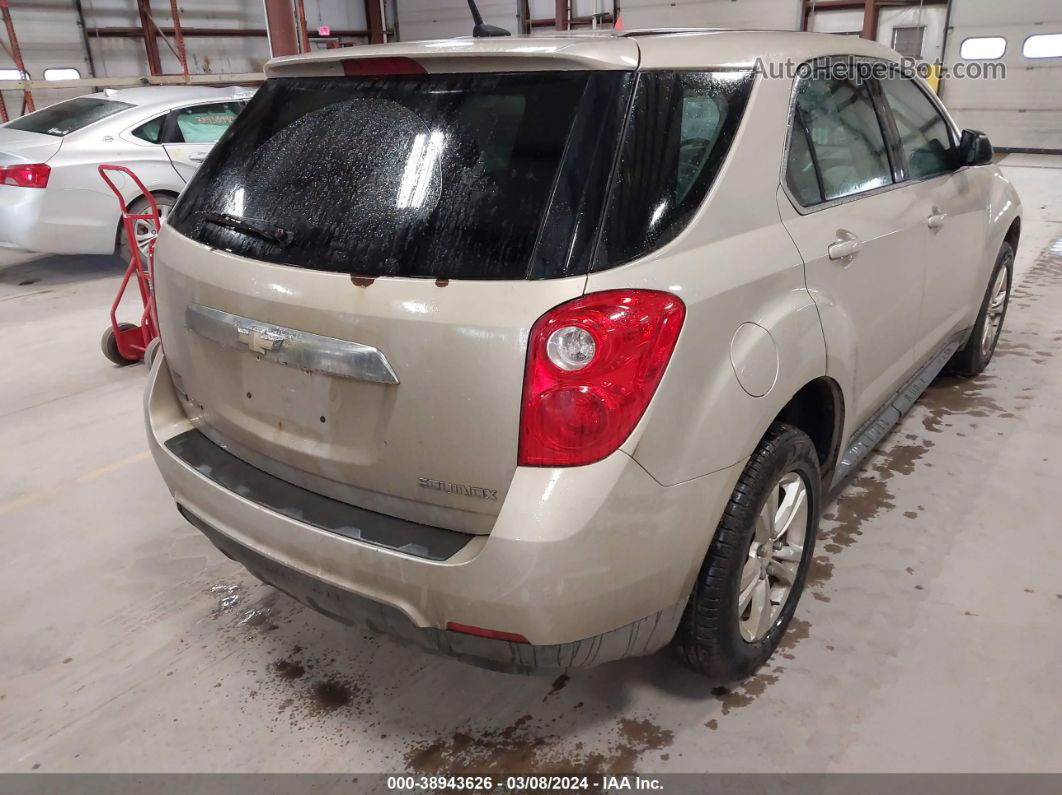 2012 Chevrolet Equinox Ls Gold vin: 2GNFLCEK0C6167426