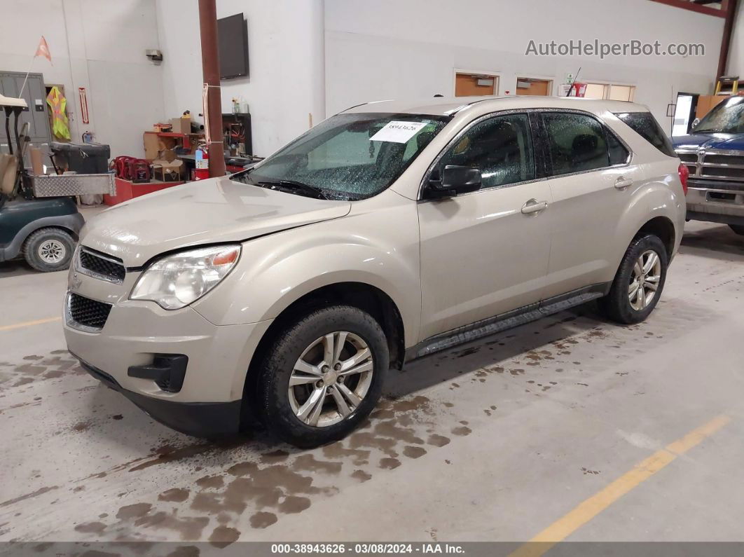 2012 Chevrolet Equinox Ls Gold vin: 2GNFLCEK0C6167426