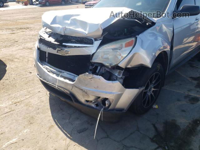 2012 Chevrolet Equinox Ls Серебряный vin: 2GNFLCEK0C6167782