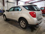 2012 Chevrolet Equinox Ls Silver vin: 2GNFLCEK2C6120379