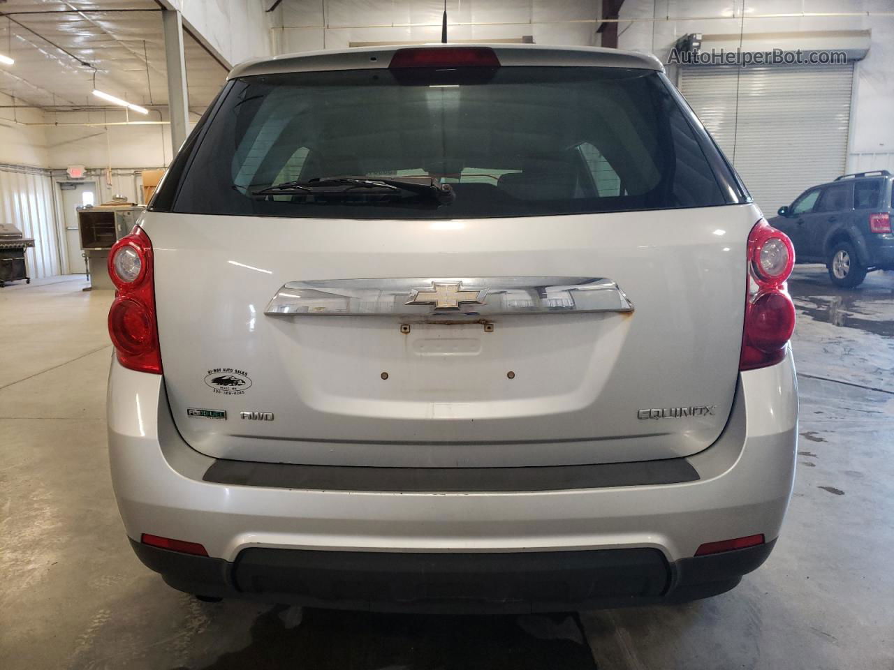 2012 Chevrolet Equinox Ls Silver vin: 2GNFLCEK2C6120379