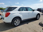 2012 Chevrolet Equinox Ls Белый vin: 2GNFLCEK2C6189704