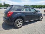 2012 Chevrolet Equinox Ls Black vin: 2GNFLCEK2C6191338