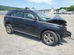 2012 Chevrolet Equinox Ls Black vin: 2GNFLCEK2C6191338