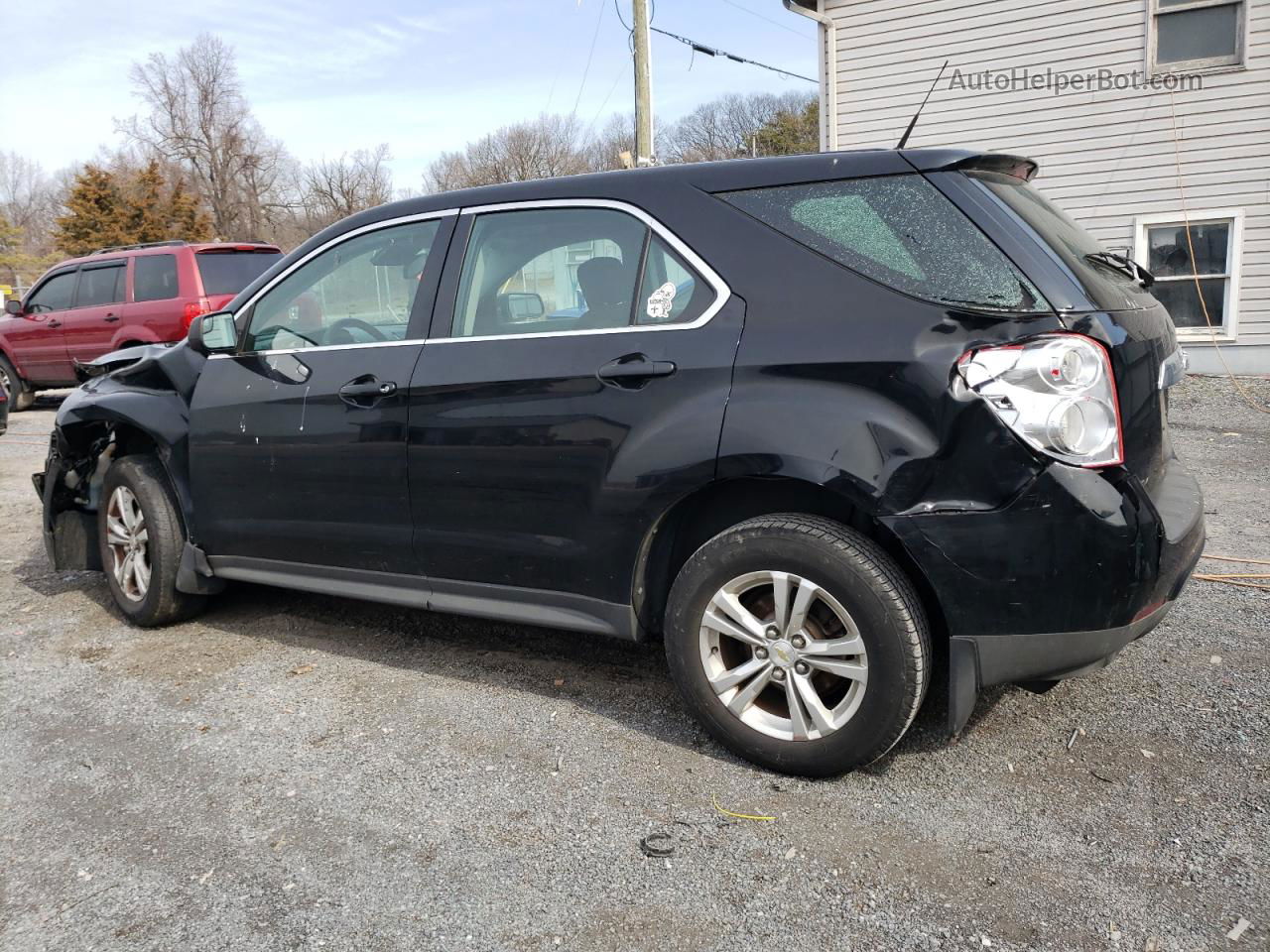 2012 Chevrolet Equinox Ls Черный vin: 2GNFLCEK2C6202399