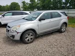 2012 Chevrolet Equinox Ls Silver vin: 2GNFLCEK3C6115353