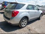 2012 Chevrolet Equinox Ls Silver vin: 2GNFLCEK3C6329615