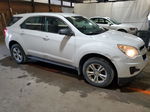 2012 Chevrolet Equinox Ls White vin: 2GNFLCEK5C6112096