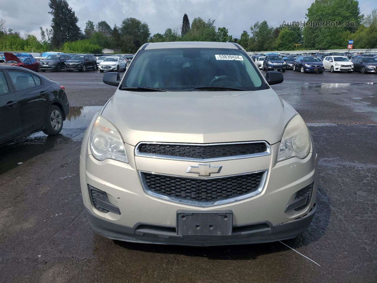 2012 Chevrolet Equinox Ls Gold vin: 2GNFLCEK5C6214353