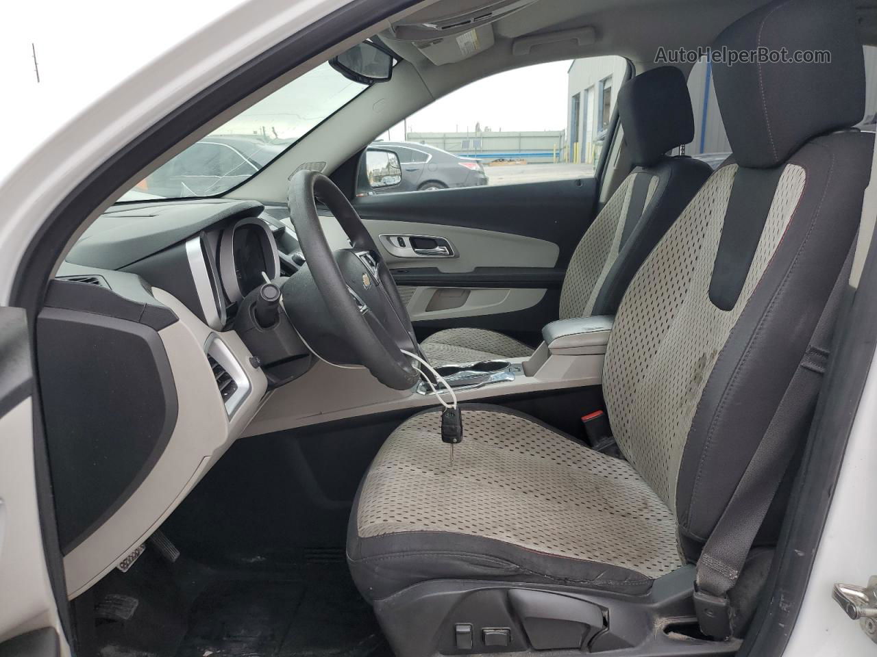 2012 Chevrolet Equinox Ls Белый vin: 2GNFLCEK5C6271426