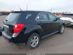 2012 Chevrolet Equinox Ls Black vin: 2GNFLCEK5C6369646