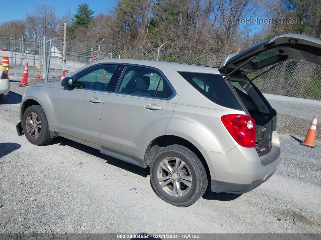 2012 Chevrolet Equinox Ls Champagne vin: 2GNFLCEK6C6111393