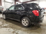 2012 Chevrolet Equinox Ls Black vin: 2GNFLCEK7C6328497