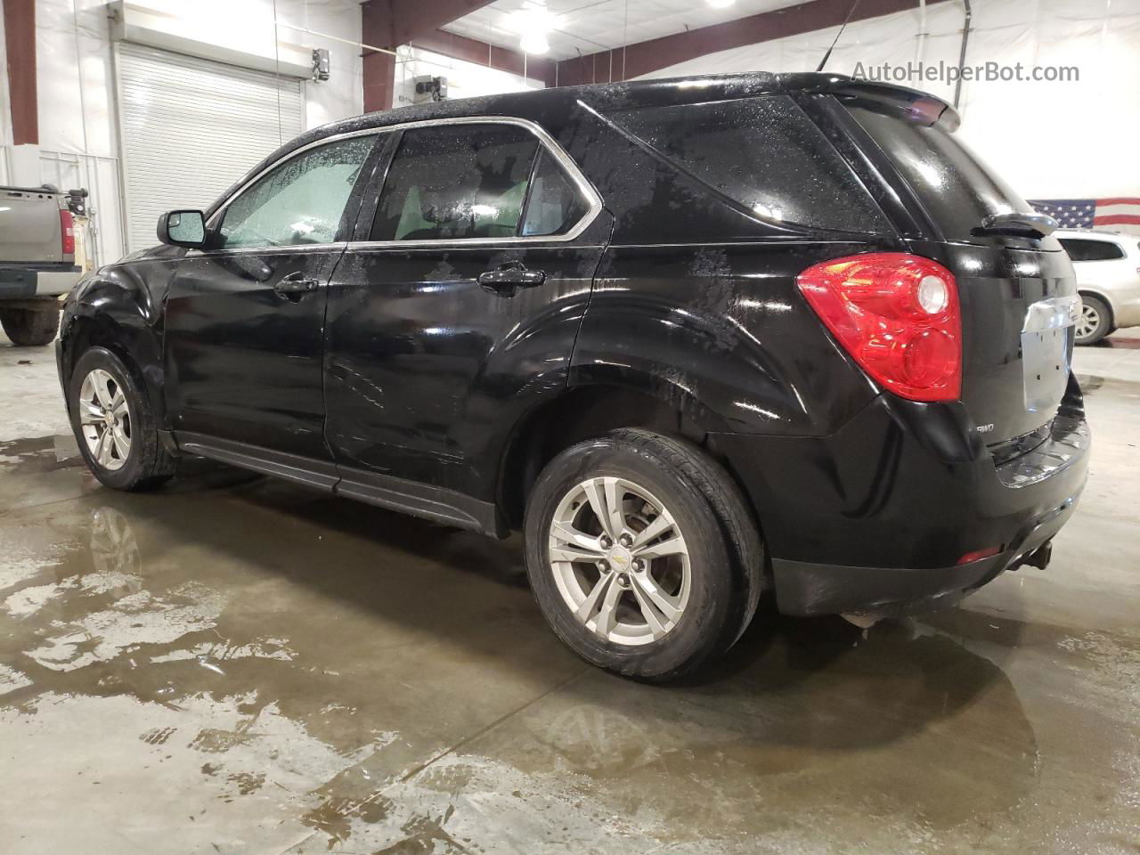 2012 Chevrolet Equinox Ls Black vin: 2GNFLCEK7C6328497