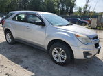 2012 Chevrolet Equinox Ls Silver vin: 2GNFLCEK8C6113548